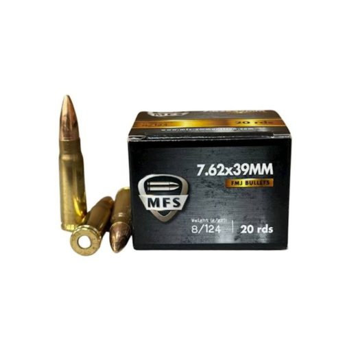 MFS 7,62×39 FMJ 8g / 124gr