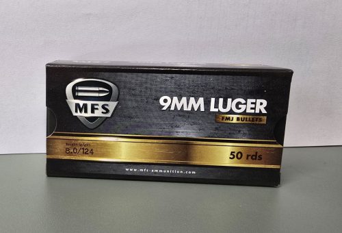 MFS 9×19 Luger FMJ karton
