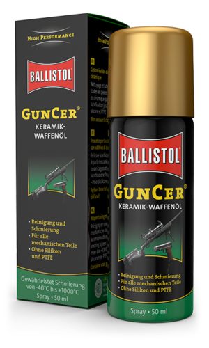 Ballistol GunCer fegyver olaj spray kerámia adalékkal 50ml