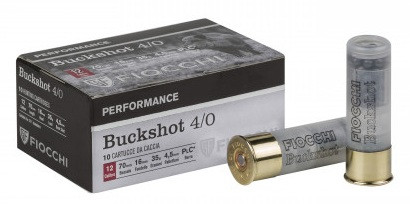 12/70/4.5 35g Fiocchi Buckshot 4/0 16mm vadász lőszer