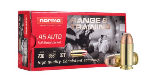Norma 45 ACP FMJ 230gr, 14,9g