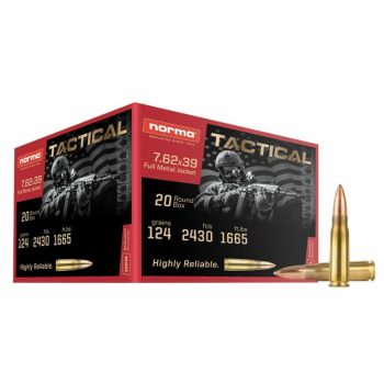 Norma 7,62x39 Target FMJ 8,0g 124gr