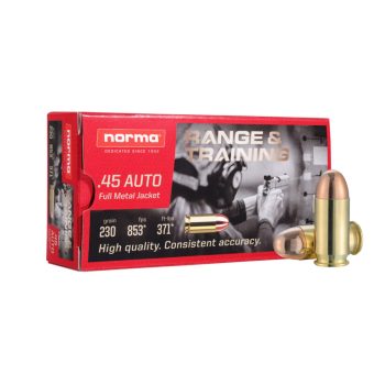 Norma 45 ACP FMJ 230gr, 14,9g