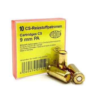 Wadie 9mm PA CS gáztöltény