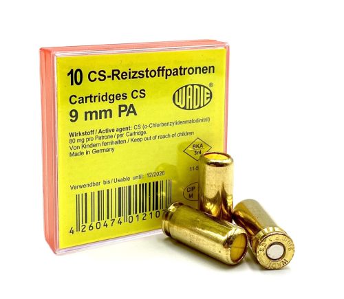 Wadie 9mm PA CS gáztöltény
