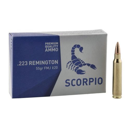 Scorpio .223 rem 55 gr. FMJ karton (1000db)