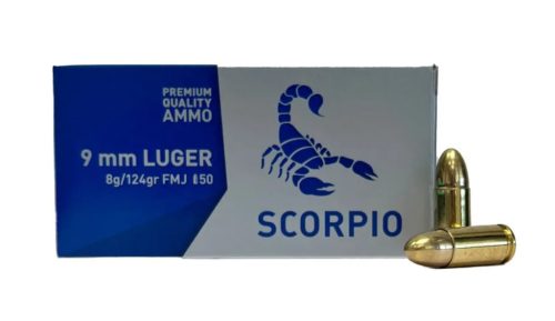 Scorpio 9mm Luger 8g/124gr